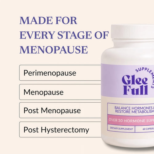 GleeFull Over 30 Hormone Support - Menopause Supplements for Women - Hormone Support for Women